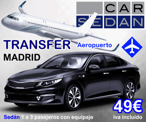 Traslado Aeropuerto Madrid: desde 49 € iva incluido