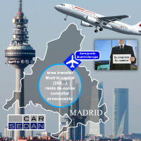carsedan - Área transfer Aeropuerto Madrid Adolfo Suárez